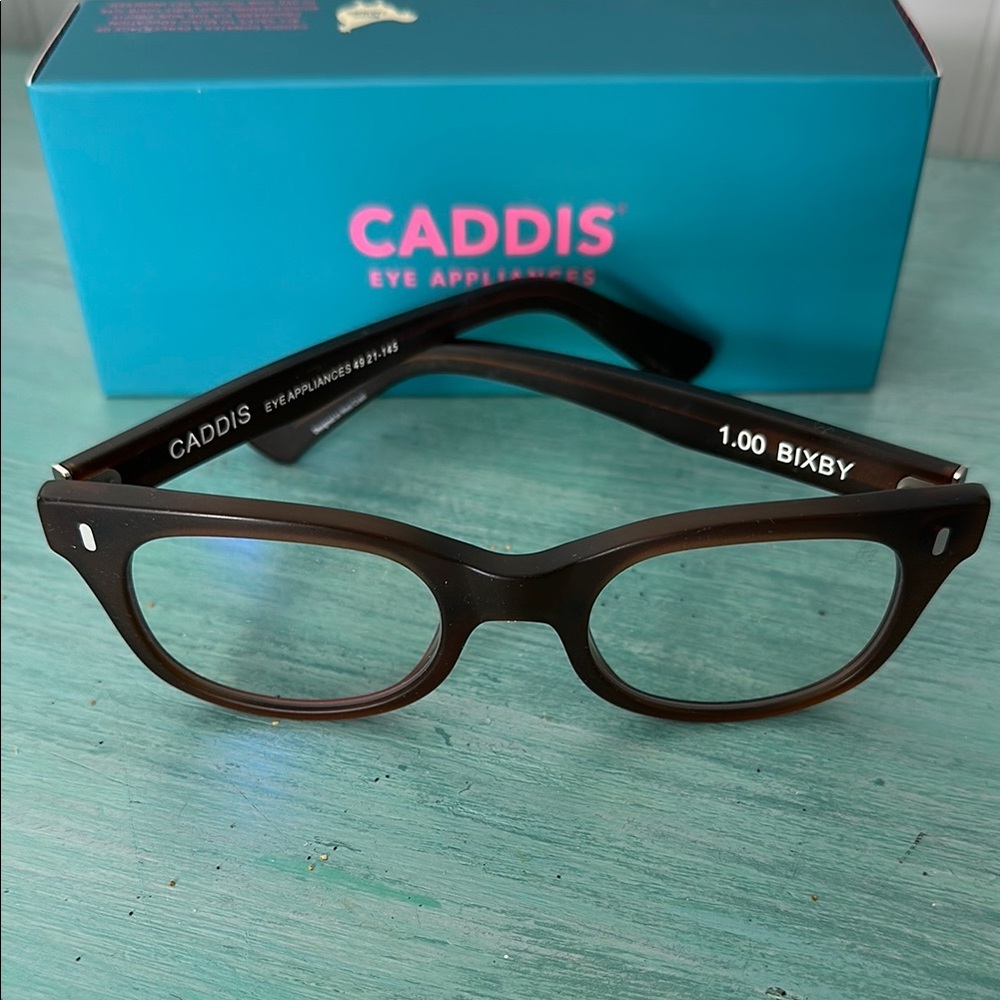 Caddis Bixby Readers Brown 1.00